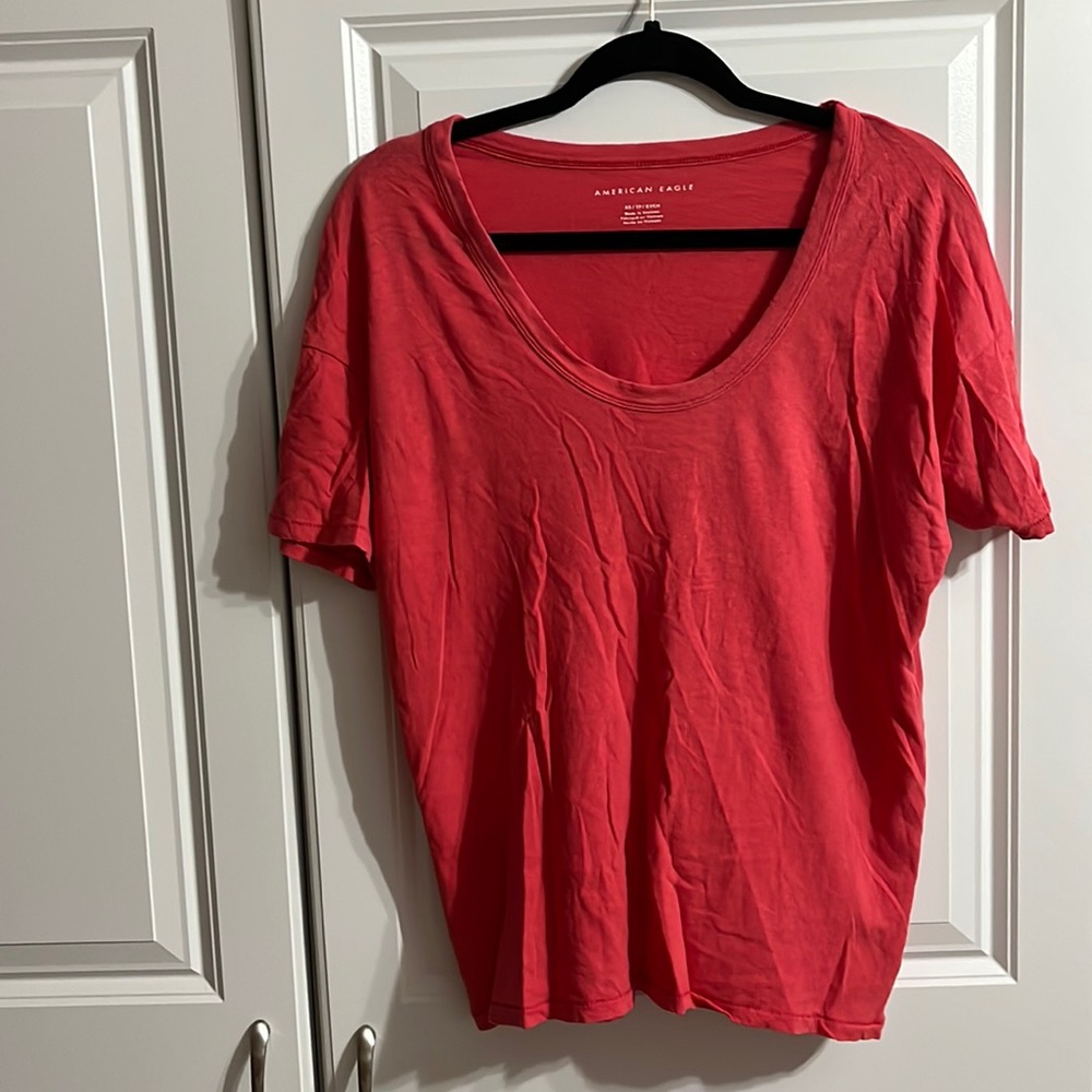American Eagle oversized tee (Size: XSmall)